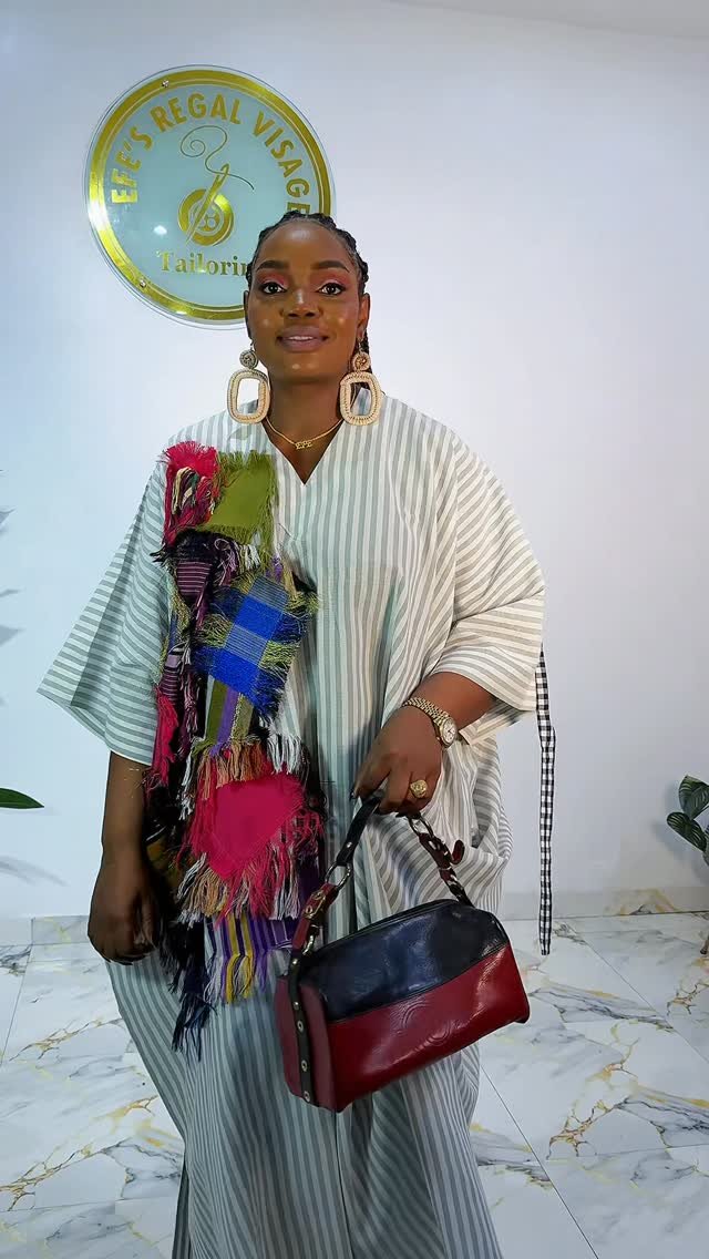 Model in evening gown